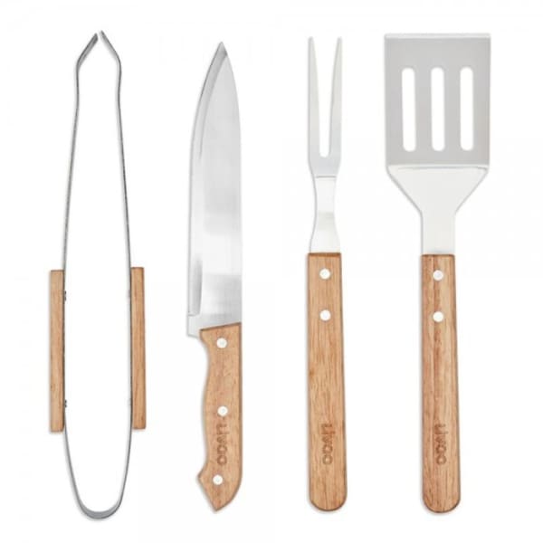 Set de 4 Accessoires pour Barbecue LIVOO Silver (GS164) Set de 4 Accessoires pour Barbecue LIVOO Silver (GS164)